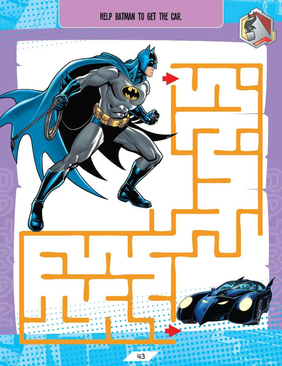 Batman Activity and Colouring Book - A Drawing & Activity Book for Kids Ages 2+ (English)