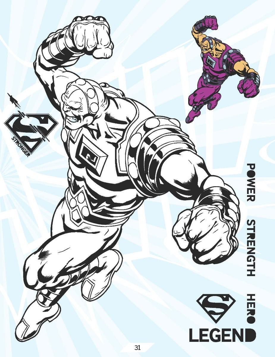 Superman Copy Colouring Book 3 - A Drawing & Activity Book for Kids Ages 2+ (English)