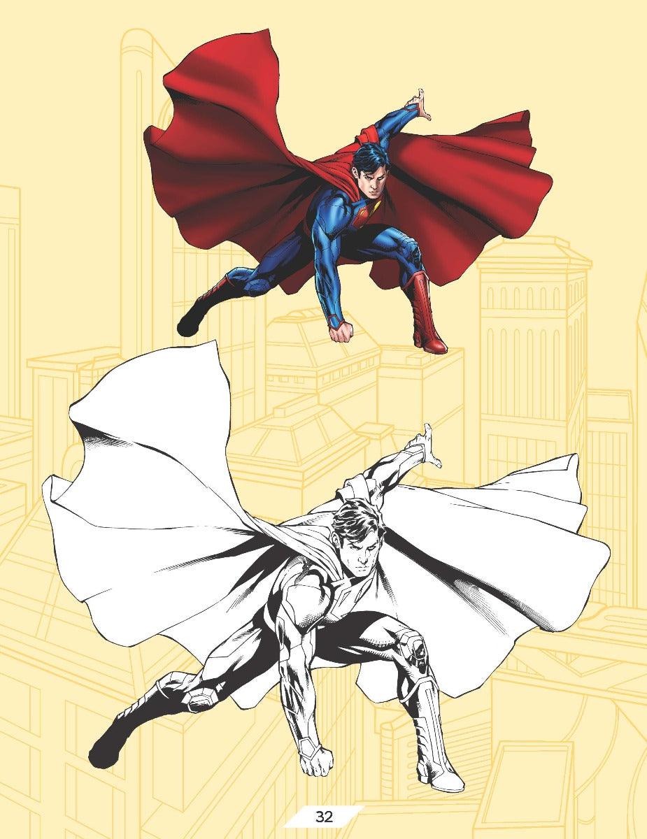 Superman Copy Colouring Book 3 - A Drawing & Activity Book for Kids Ages 2+ (English)