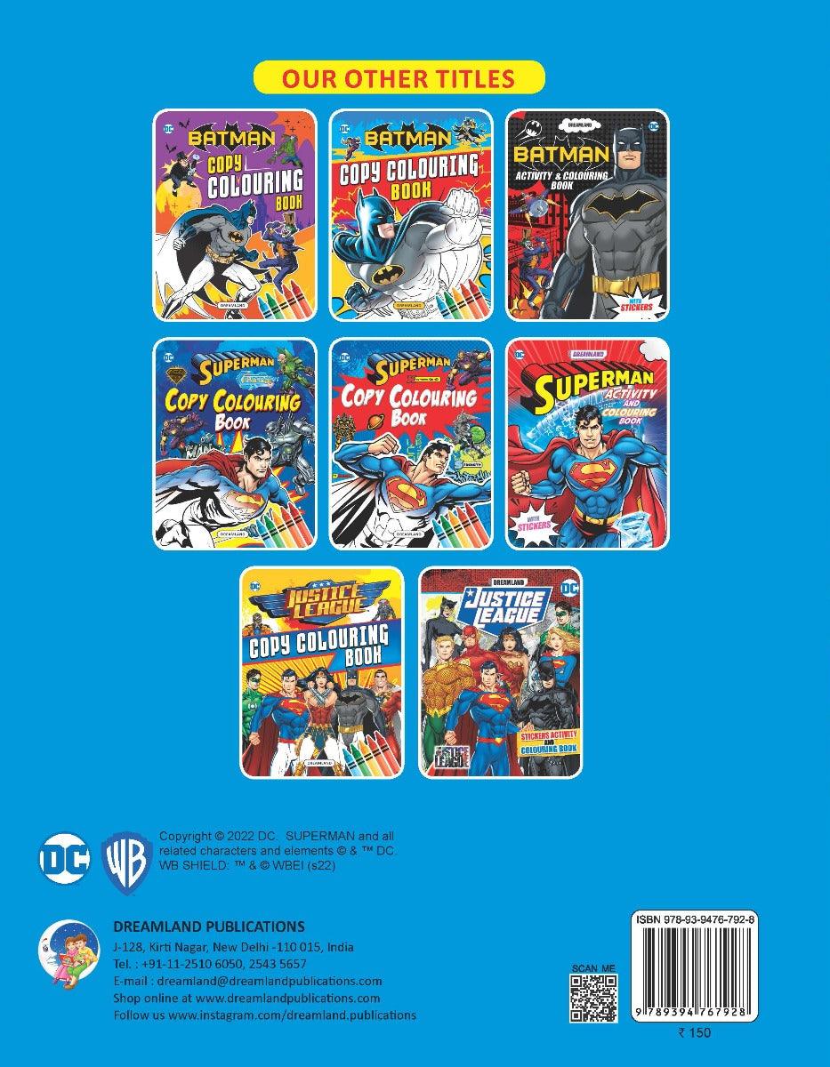 Superman Copy Colouring Book 3 - A Drawing & Activity Book for Kids Ages 2+ (English)