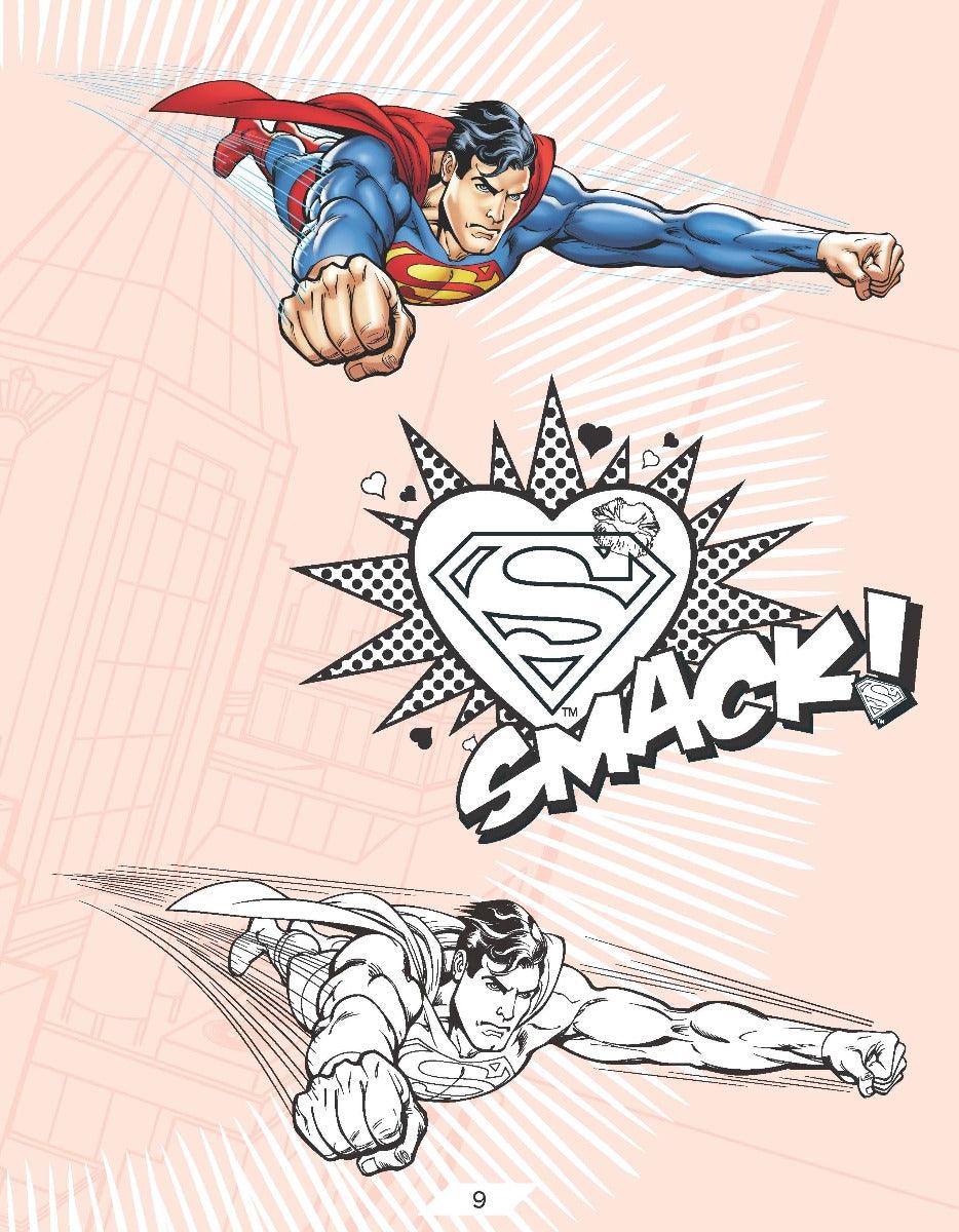 Superman Copy Colouring Book 3 - A Drawing & Activity Book for Kids Ages 2+ (English)