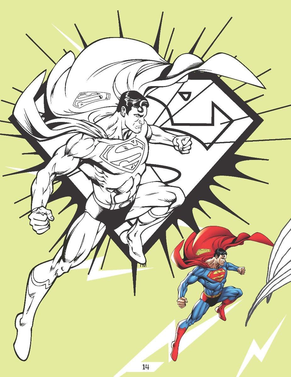 Superman Copy Colouring Book 3 - A Drawing & Activity Book for Kids Ages 2+ (English)