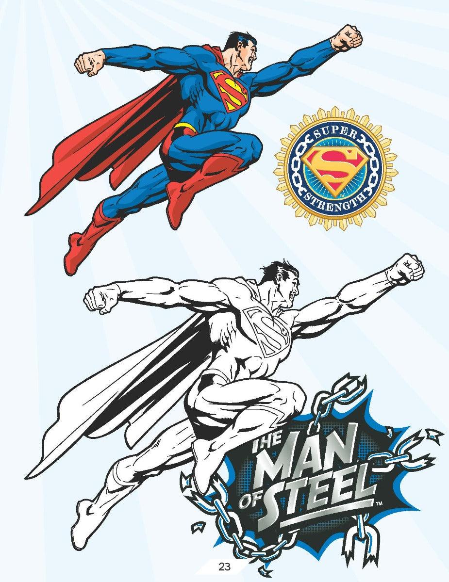 Superman Copy Colouring Book 3 - A Drawing & Activity Book for Kids Ages 2+ (English)
