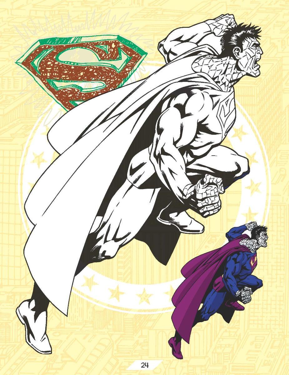 Superman Copy Colouring Book 3 - A Drawing & Activity Book for Kids Ages 2+ (English)