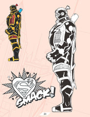 Superman Copy Colouring Book 4 - A Drawing & Activity Book for Kids Ages 2+ (English)