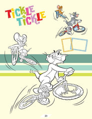 Tom and Jerry Copy Colouring Book 1 - A Drawing & Activity Book for Kids Ages 2+ (English)