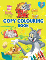 Tom and Jerry Copy Colouring Book 1 - A Drawing & Activity Book for Kids Ages 2+ (English)