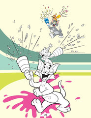 Tom and Jerry Copy Colouring Book 1 - A Drawing & Activity Book for Kids Ages 2+ (English)