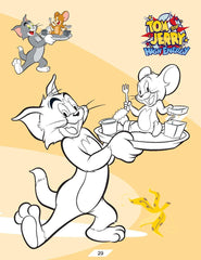 Tom and Jerry Copy Colouring Book 2 - A Drawing & Activity Book for Kids Ages 2+ (English)