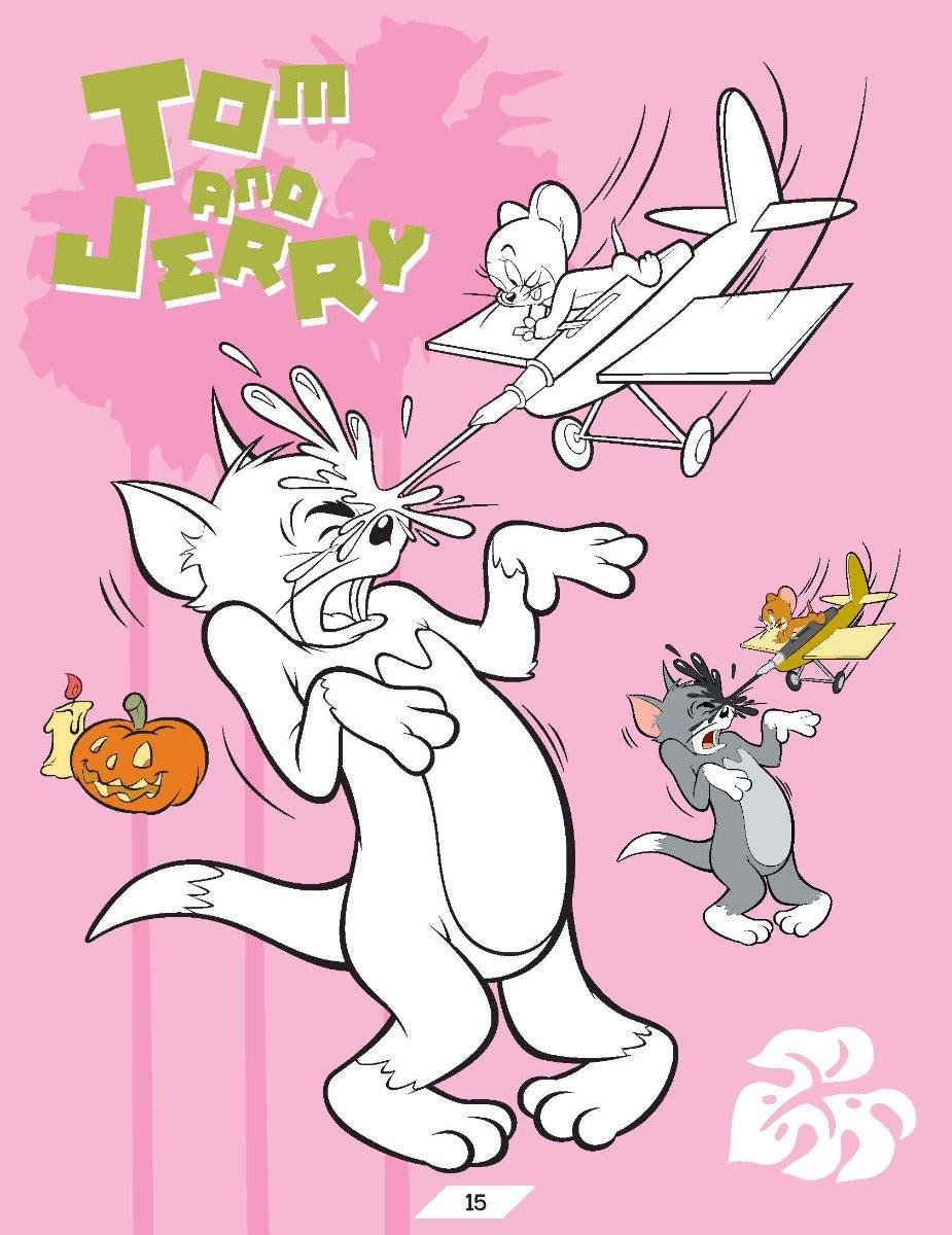 Tom and Jerry Copy Colouring Book 2 - A Drawing & Activity Book for Kids Ages 2+ (English)