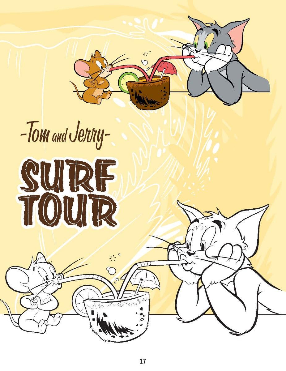 Tom and Jerry Copy Colouring Book 2 - A Drawing & Activity Book for Kids Ages 2+ (English)