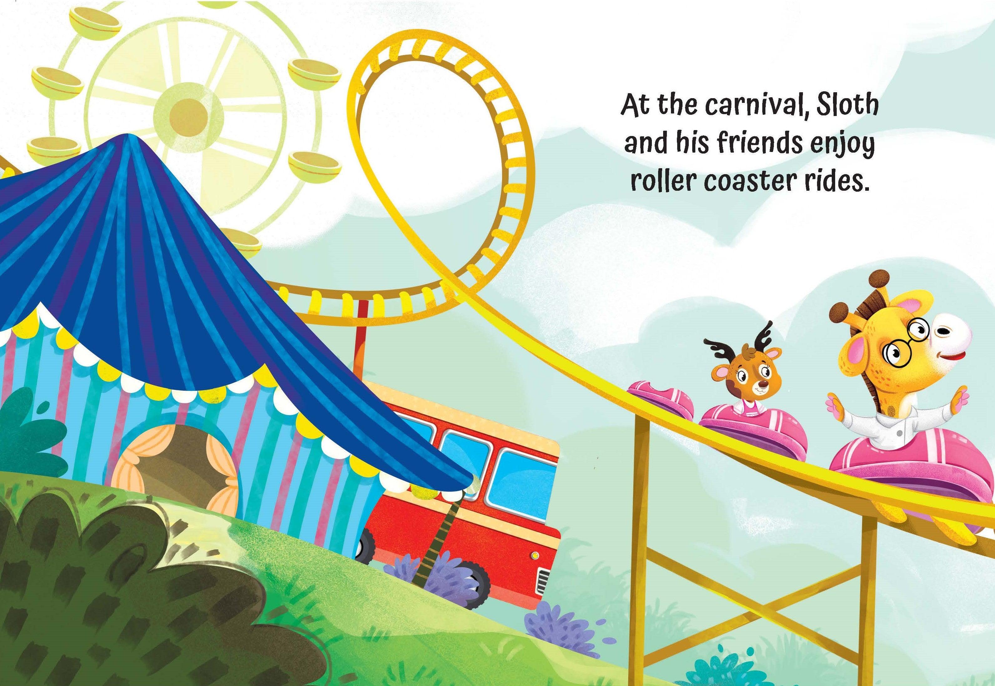 Dreamland A Birthday on the Bus - A Shaped Board book with Wheels - A Picture Book For Kids (English) - FunCorp India