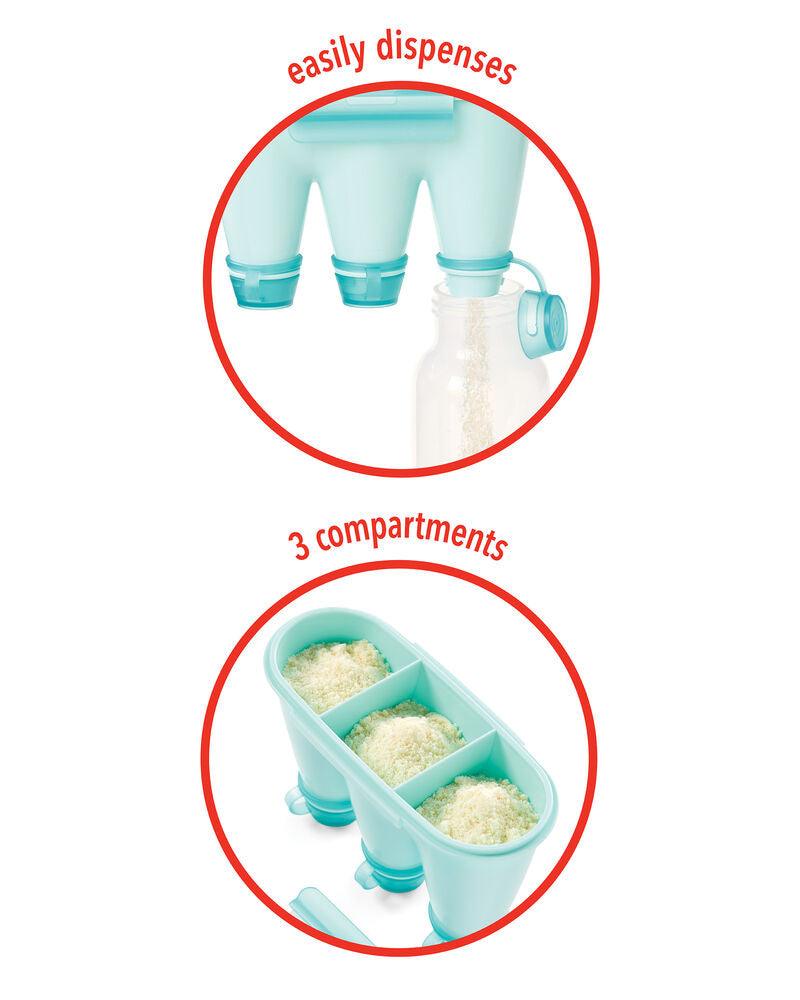 Skip Hop Easy-Fill Formula Dispenser Teal - Weaning Accessory For Ages 0-3 Years