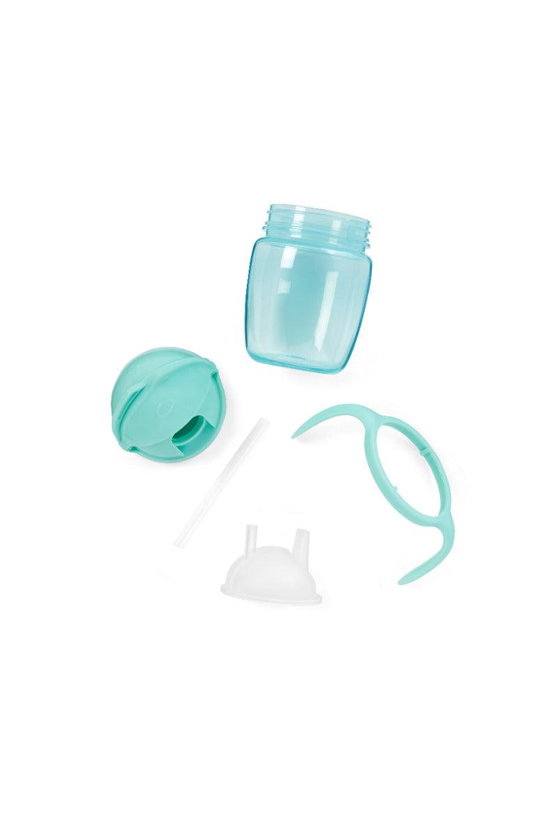 Skip Hop Sip-To-Straw Cup Two Tone Teal - Cup & Sipper For Ages 1-3 Years