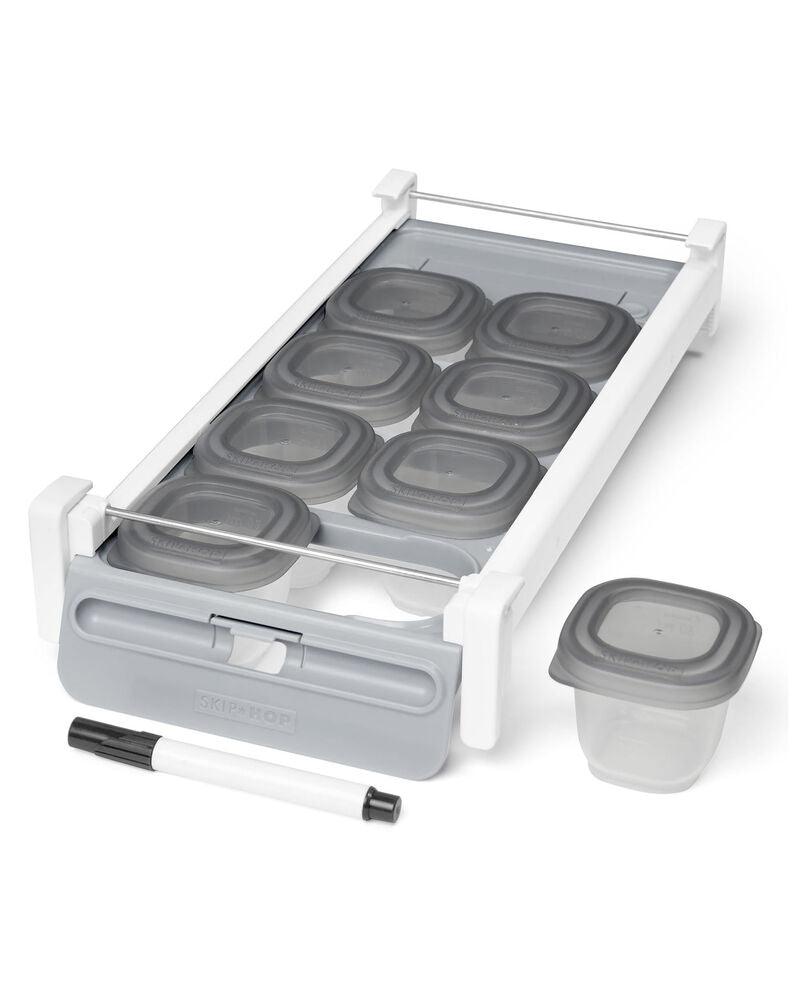 Skip Hop Easy-Prep Store And Starter Set Grey - Weaning Accessory For Ages 0-3 Years