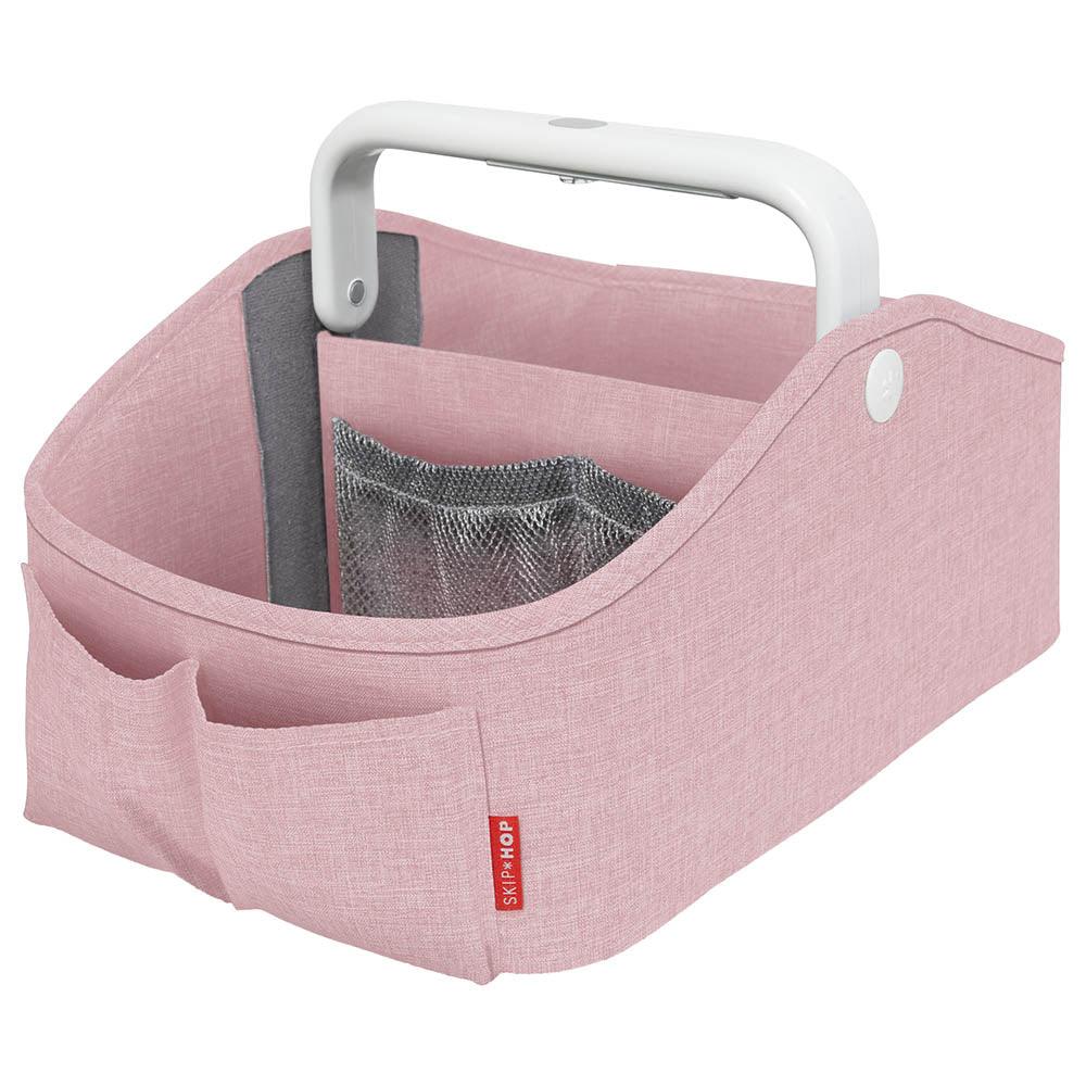 Skip Hop Light Up Diaper Caddy Pink - Diaper Changing Kits For Ages 0-2 Years