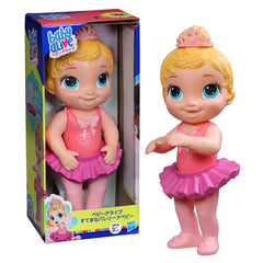 Baby Alive Sweet Ballerina Baby 10.5-Inch Blonde Hair Doll, Pink for Kids Ages 3 Years and Up - FunCorp India