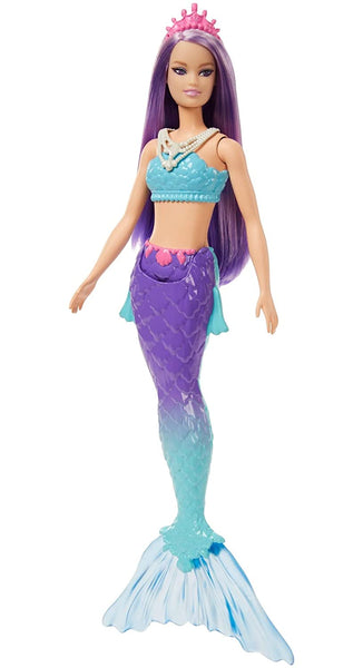 Buy Barbie Dreamtopia Mermaid Doll Purple Hair with Blue