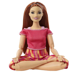 Barbie Made to Move Doll - Orange Dye Pants for Kids Ages 4+ (GXF07) - FunCorp India