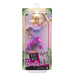 Barbie Made to Move Doll - Pink Dye Pants for Kids Ages 4+ (GXF04) - FunCorp India