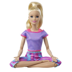 Barbie Made to Move Doll - Pink Dye Pants for Kids Ages 4+ (GXF04) - FunCorp India