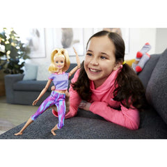 Barbie Made to Move Doll - Pink Dye Pants for Kids Ages 4+ (GXF04) - FunCorp India