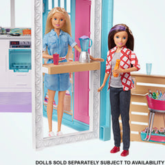 Barbie Malibu Doll House Playset - 2 Stories, 25 Accessories for Ages 3+