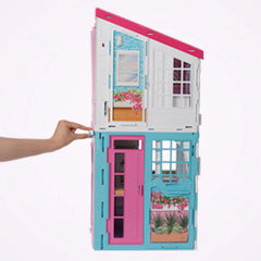 Barbie Malibu Doll House Playset - 2 Stories, 25 Accessories for Ages 3+