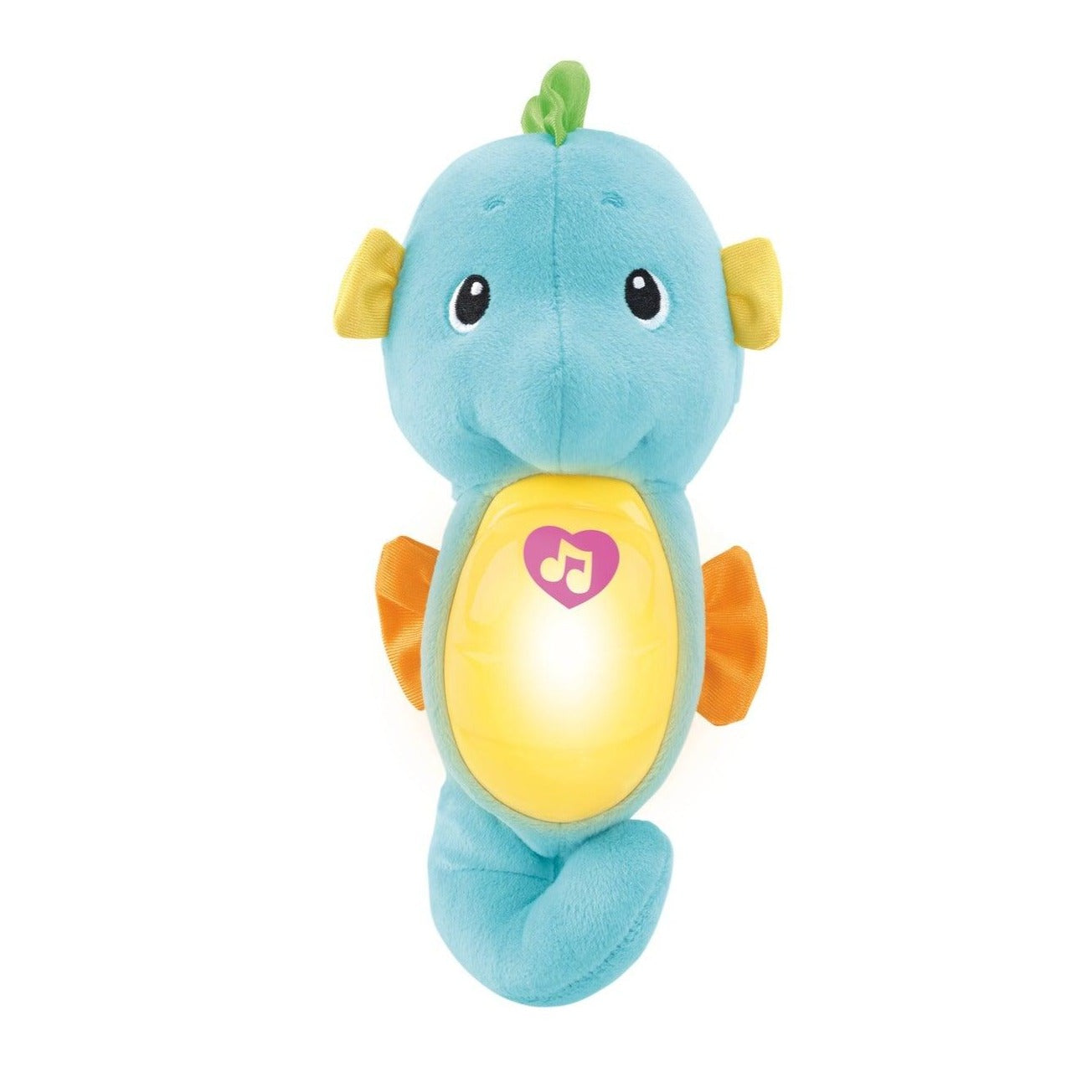 Fisher-Price Soothe & Glow Seahorse - Soothing Toy with Light, Music and Breathing Motion for Infant & Toddlers - FunCorp India