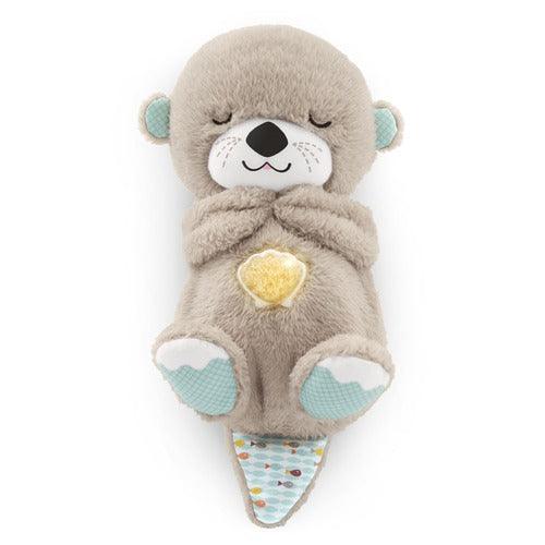 Fisher-Price Soothe N Snuggle Otter - Soothing Toy with Light, Music and Breathing Motion for Infant & Toddlers - FunCorp India