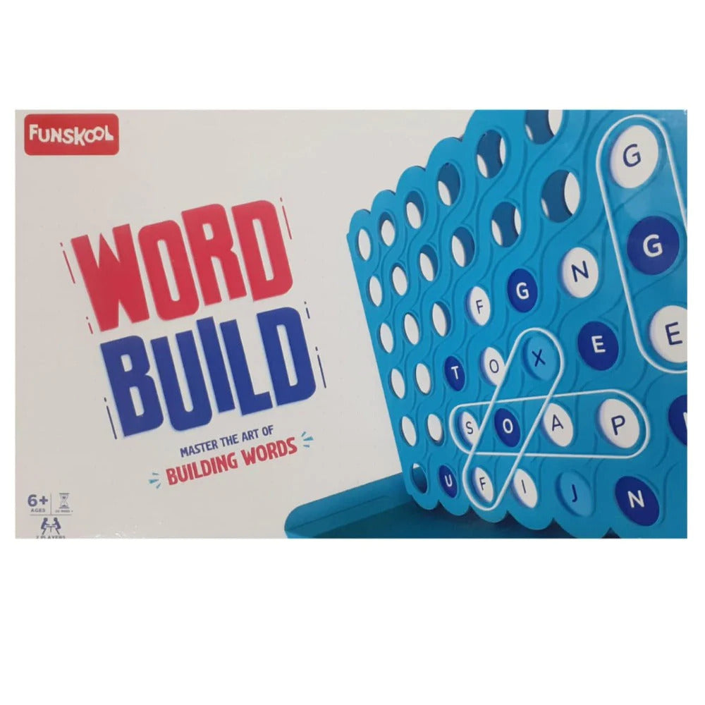 Funskool Word Build Game 2 Person Board Game for Kids Ages 6+