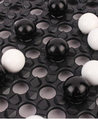 Funskool Abalone Strategical Hexagonal Board Game - Black And White - FunCorp India