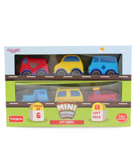 Funskool Giggles Mini Vehicle City Series Gift Pack of 6 for Ages 2+ - FunCorp India