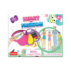 Funskool Handycrafts Heart of Fashion - Fashion Designing Kit for Ages 6+ - FunCorp India