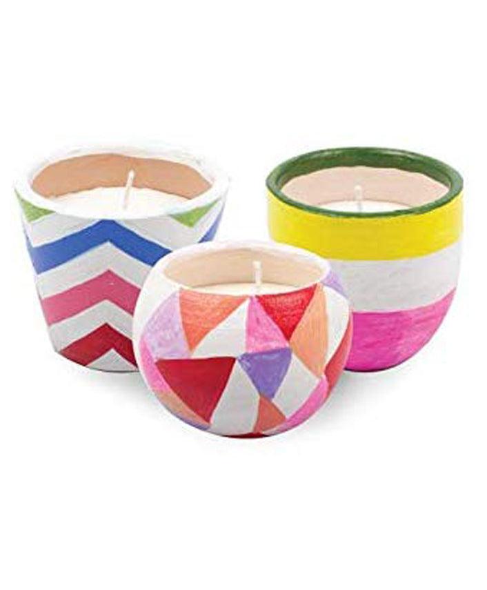 Funskool Handycrafts Scented Candle Pots - Wax Candle Maker for Ages 5+ - FunCorp India
