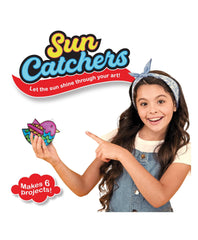 Funskool Handycrafts Sun Catchers - Mini Glass Painting Kit for Ages 6+ - FunCorp India