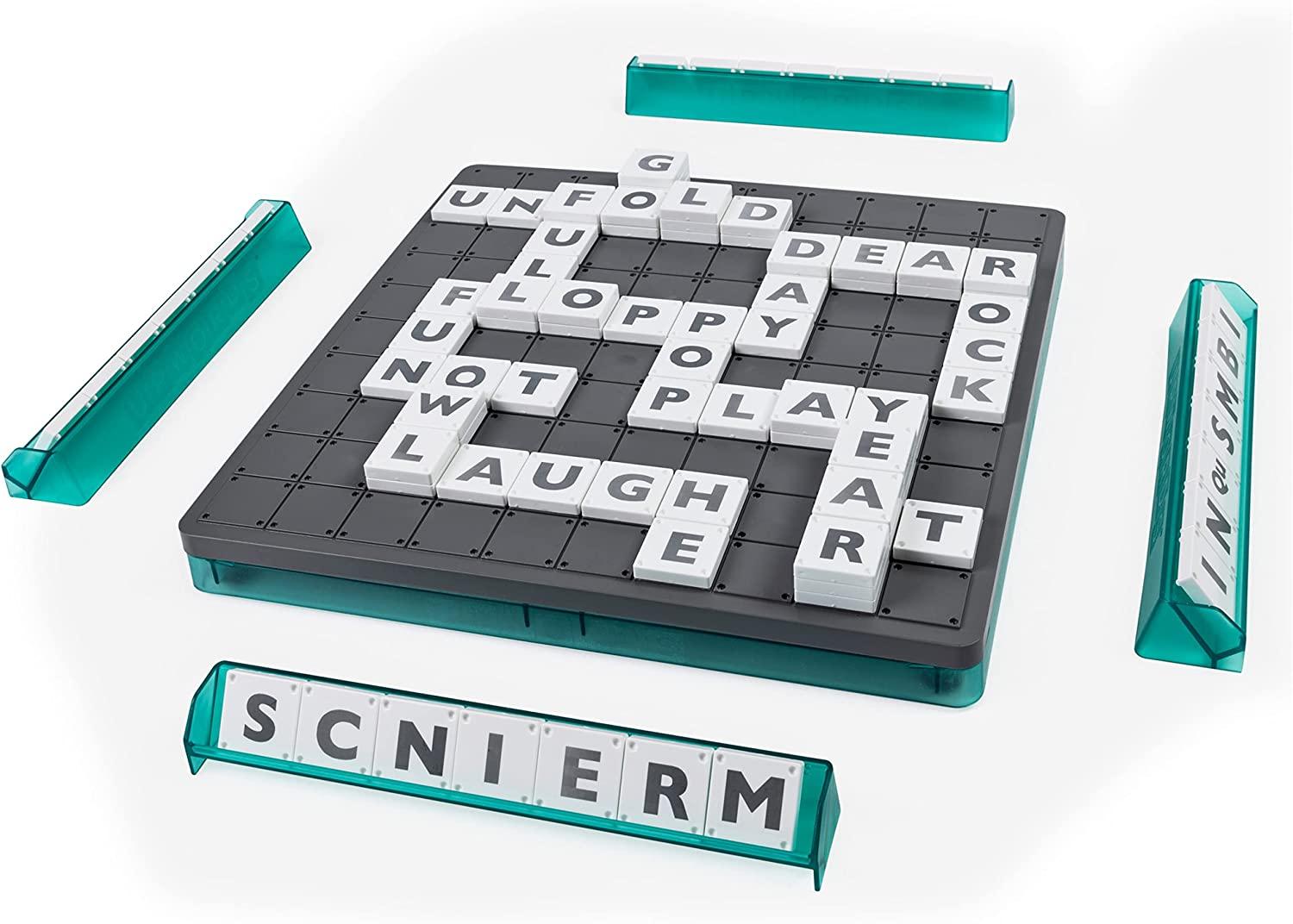 Wordstax Upwords Scrabble 3D Family Spelling Stack Em Board Word Tile – Online Store
