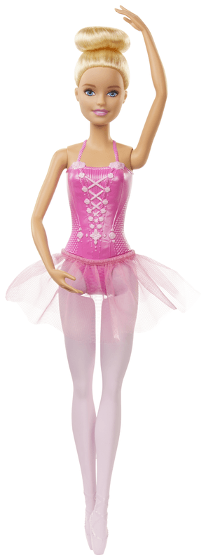 Barbie Ballerina Doll With Tutu And Sculpted Toe Shoes - Pink