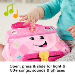 Fisher-Price Laugh & Learn My Smart Purse¬†- with Lights Music and Smart Stages Swtiches For Infant & Toddlers - Pink - FunCorp India