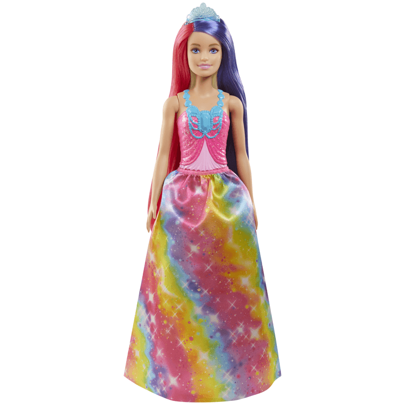 Barbie Dreamtopia Princess Doll with Two-Tone Fantasy Hair and Accessories