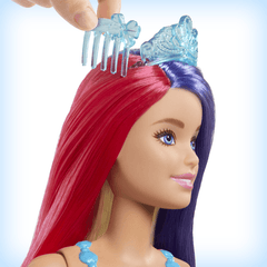 Barbie Dreamtopia Princess Doll with Two-Tone Fantasy Hair and Accessories