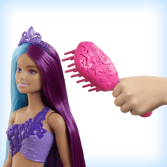 Barbie Dreamtopia Mermaid Doll with Extra-Long Two-Tone Fantasy Hair