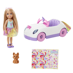 Barbie Chelsea Doll with Car for Ages 3+