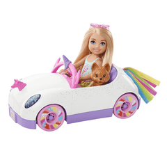 Barbie Chelsea Doll with Car for Ages 3+