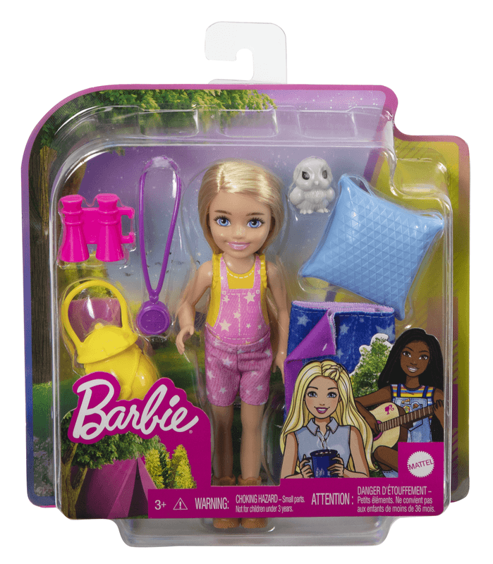 Barbie Family Camping Chelsea Doll For Ages 3+