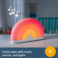 Fisher-Price Soothe & Glow Rainbow Sound Machine - with Music and Lights for Infant & Toddlers - FunCorp India