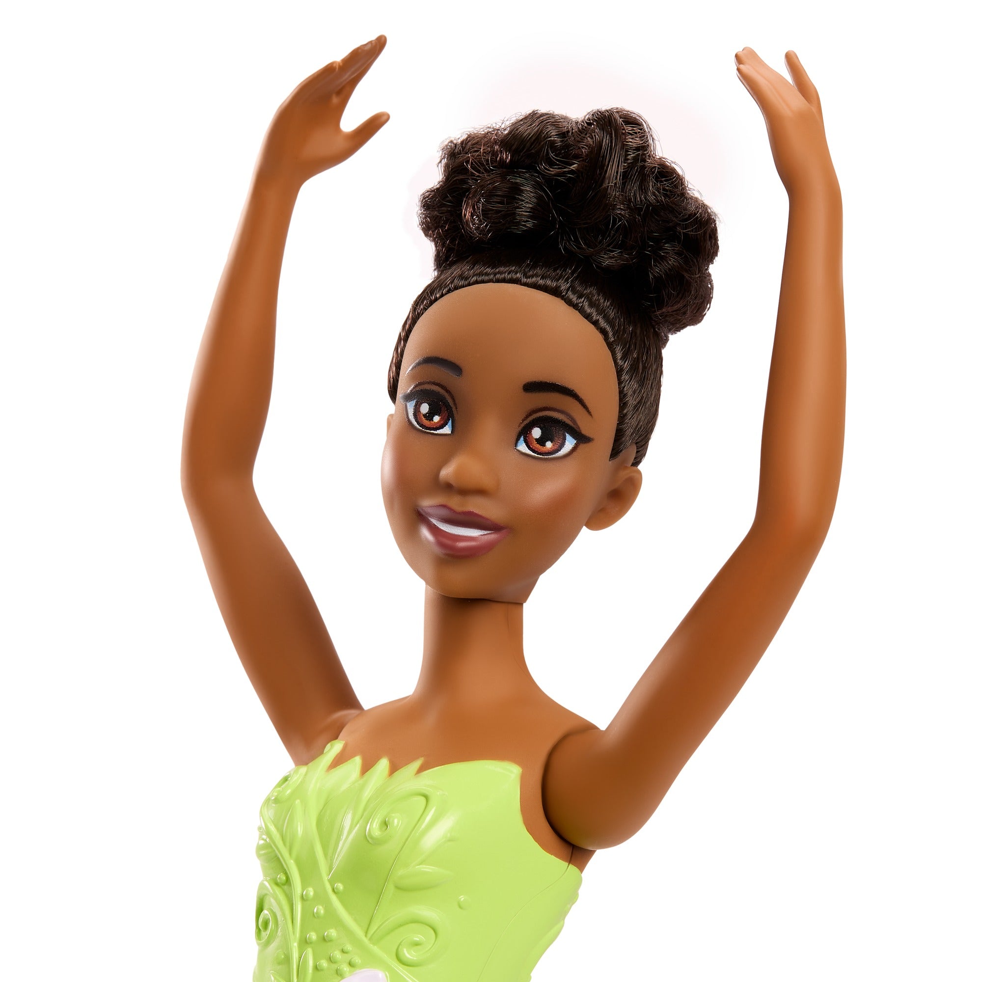 Disney Princess Posable Ballerina Tiana Doll Inspired by the Disney Movie for Kids Ages 3+