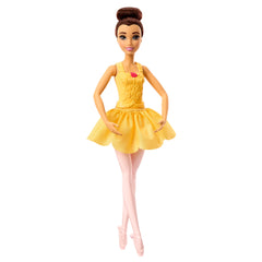 Disney Princess Posable Ballerina Belle Doll Inspired by the Disney Movie for Kids Ages 3+