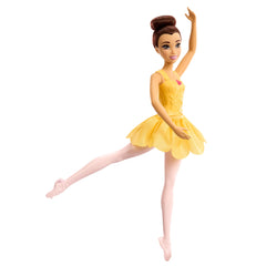 Disney Princess Posable Ballerina Belle Doll Inspired by the Disney Movie for Kids Ages 3+