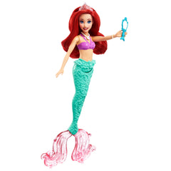 Disney Princess Ariel Mermaid Doll with Sebastian Figure and Accessories Inspired by the Disney Movie for Kids Ages 3+